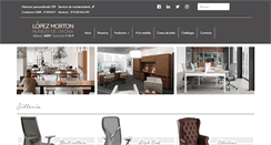 Desktop Screenshot of lopezmorton.com.mx